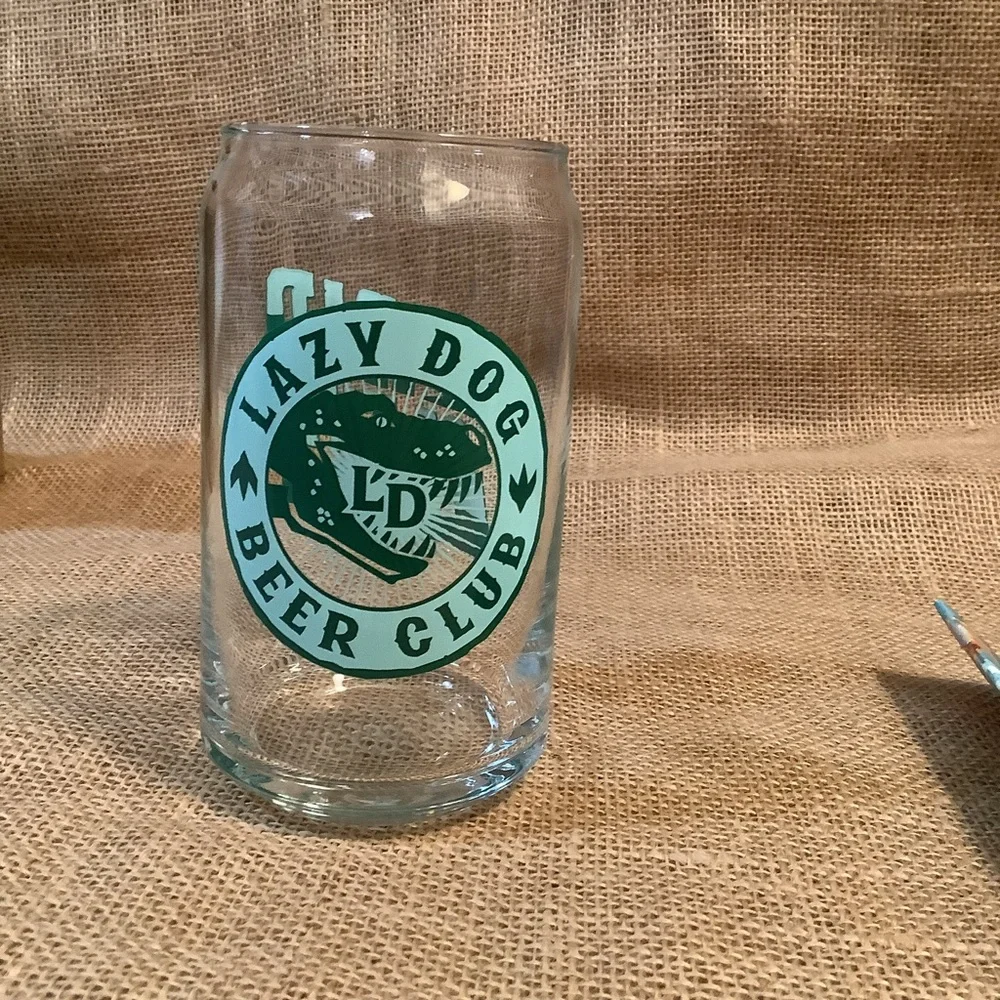 Lazy Dog Beer Club Set of 6 Glasses NEW